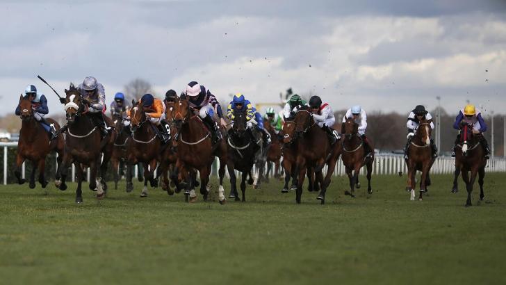 Horse racing at Doncaster